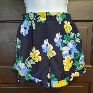Aerie High Waisted Floral Lounge Shorts